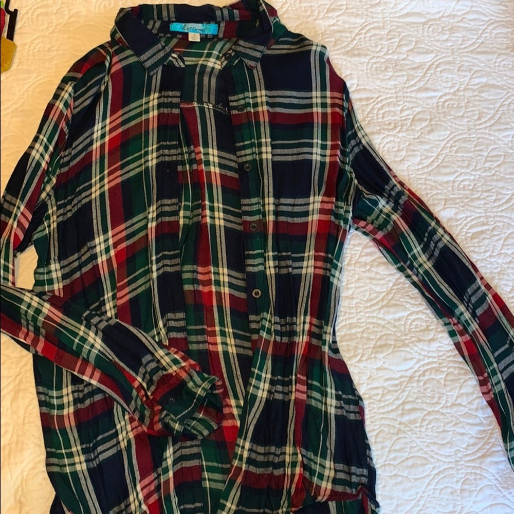 Long flannel